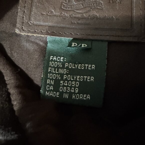 Lauren Ralph Lauren Barn Jacket Women’s P/P  Brown Quilted Microfiber Suede - Picture 6 of 10